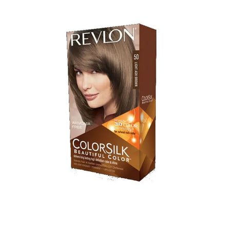Revlon Colorsilk Ammonia Free 50 Light Ash Brown - Feel You