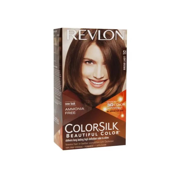 Revlon Colorsilk Ammonia Free 51 Light Brown - Feel You