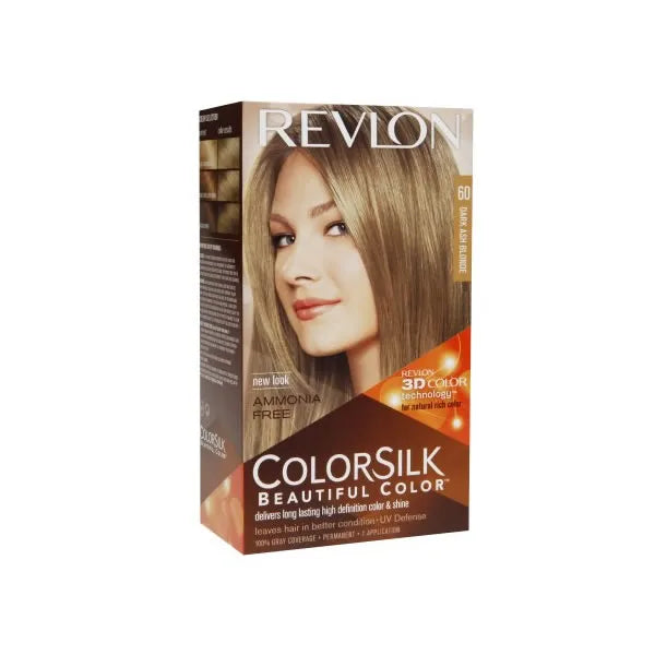 Revlon Colorsilk Ammonia Free 60 Dark Ash Blonde - Feel You