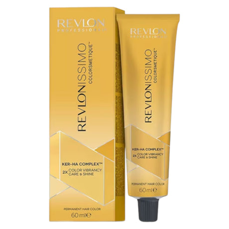 Revlon, Colorsmetique, KER-HA Complex, Permanent Hair Dye, 8.3 Light Golden Blonde, 60 ml - Feel You