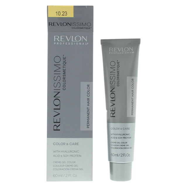 Revlon, Colorsmetique, Permanent Hair Dye, 10.23 Pale Pearly Beige Blonde, 60 ml - Feel You