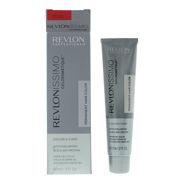 Revlon, Colorsmetique, Permanent Hair Dye, 55.60 Intense Dark Red, 60 ml - Feel You