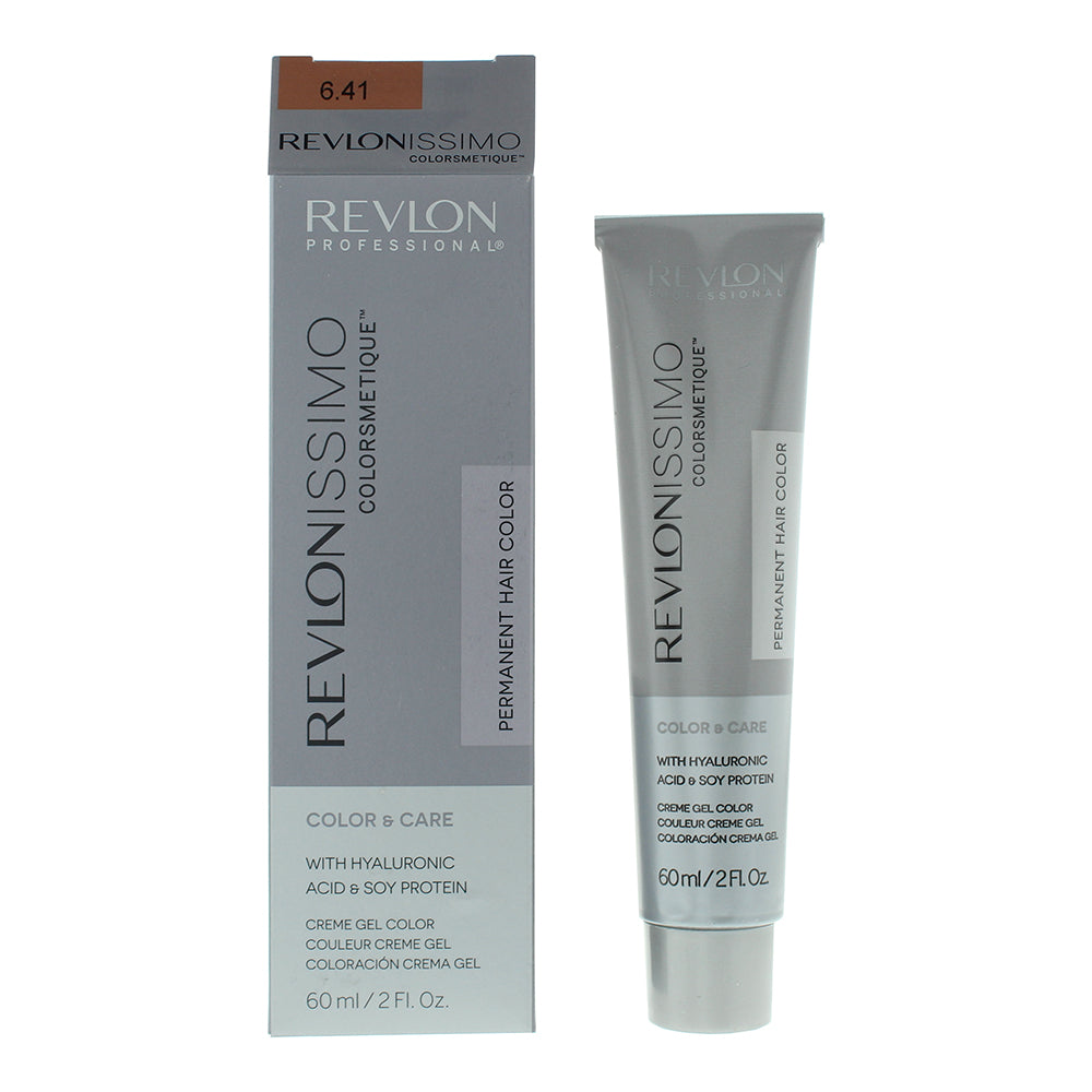 Revlon, Colorsmetique, Permanent Hair Dye, 6.41 6.41 Dark Chestnut Blonde, 60 ml - Feel You
