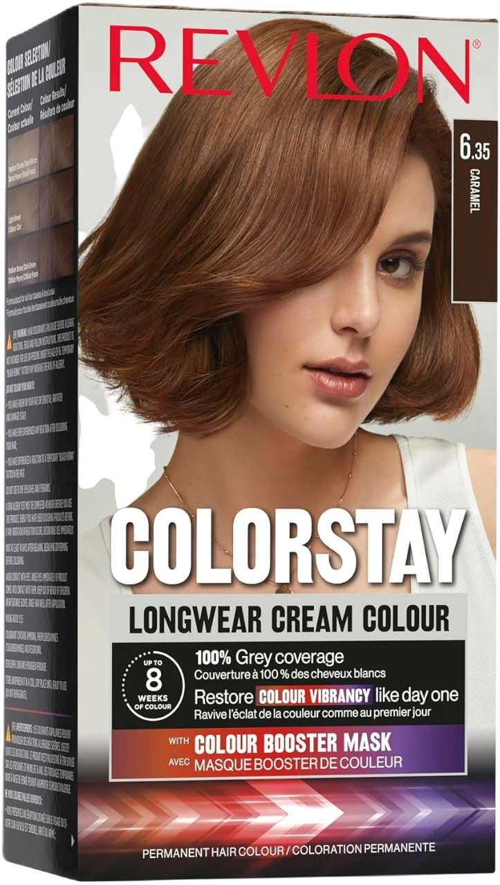 Revlon, Colorstay, Permanent Hair Dye, 6.35 Caramel, 165 ml - Feel You