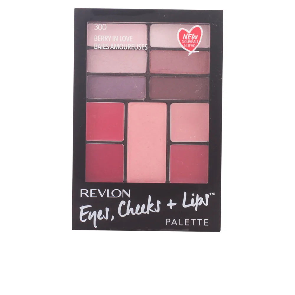 Revlon Eyes Cheeks Lips Palette 300 Berry In Love - Feel You