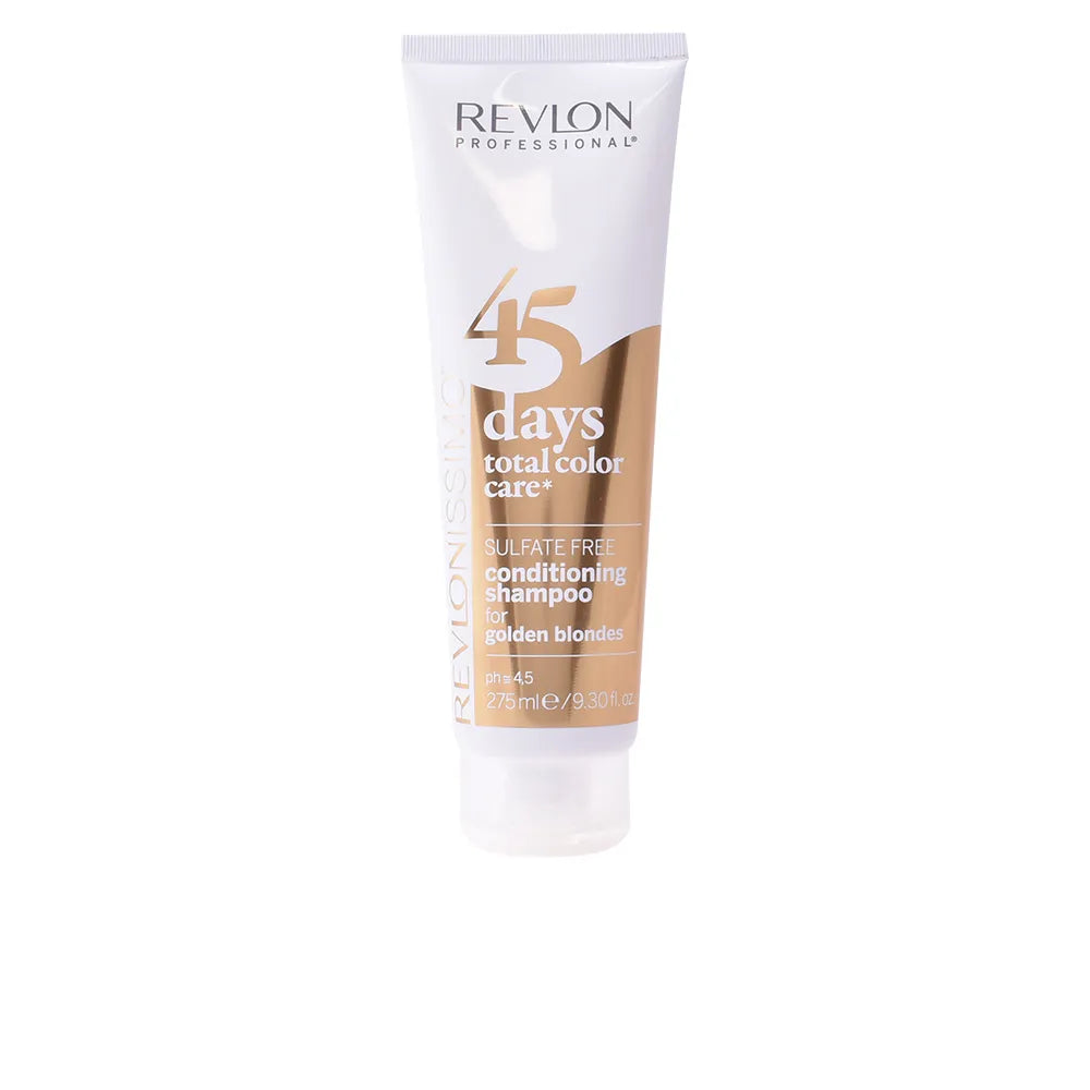 Revlon Professional - 45 days total Color Care Shampoo & Conditioner Golden Blondes - shampoo and conditioner for golden shades - 275ml - Feel You