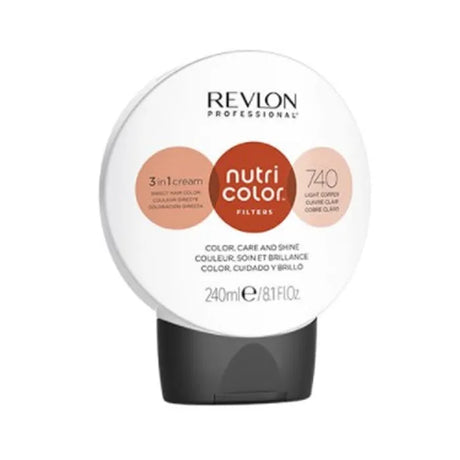 Revlon Professional - Nutri Color Filters 3in1 Cream - Vyživující maska s barevnými pigmenty pro oživení barvy 240 ml - 0ml - Feel You