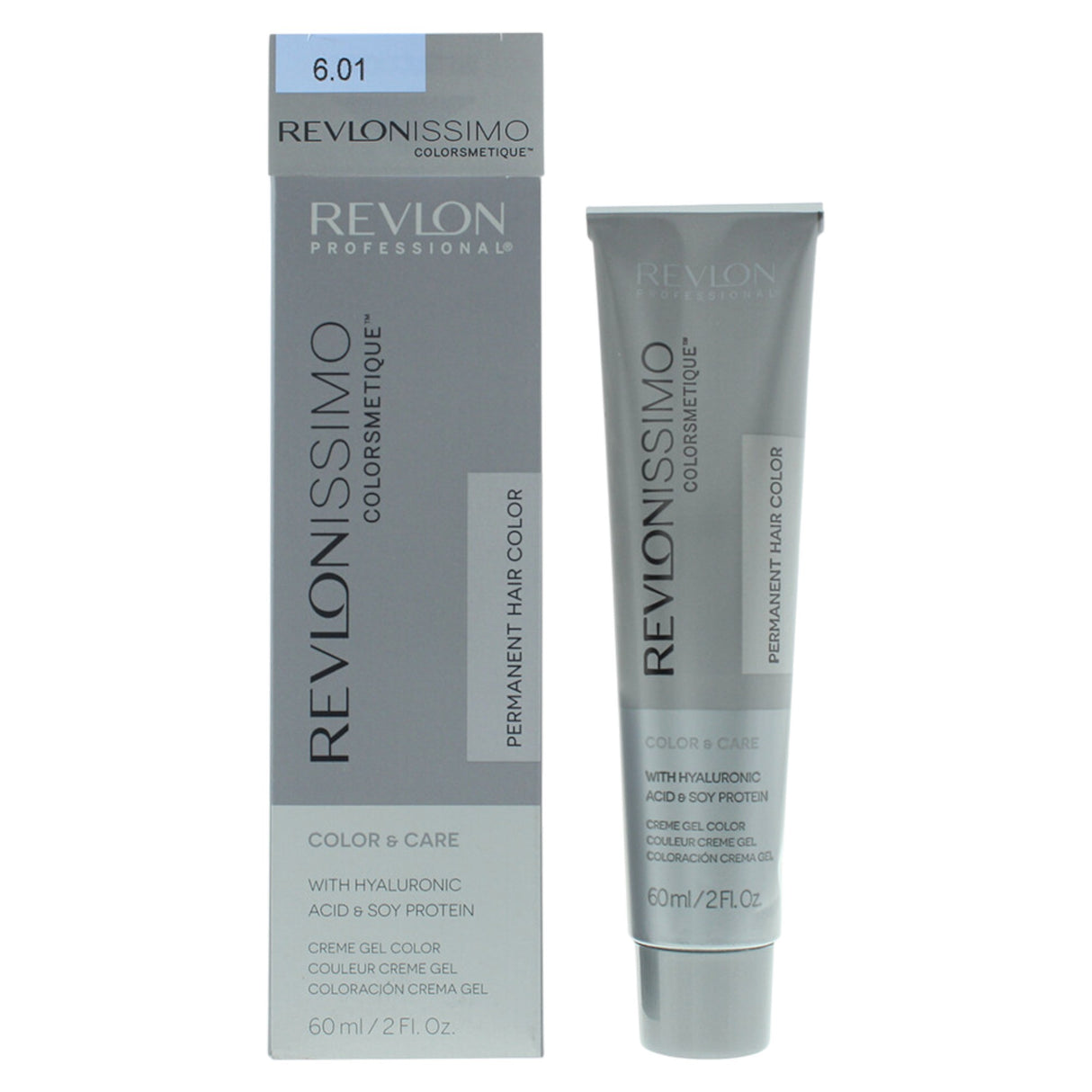 Revlon, Revlonissimo Colorsmetique, Carmel, Permanent Hair Dye, 6.01 Dark Natural Ash Blonde, 60 ml - Feel You