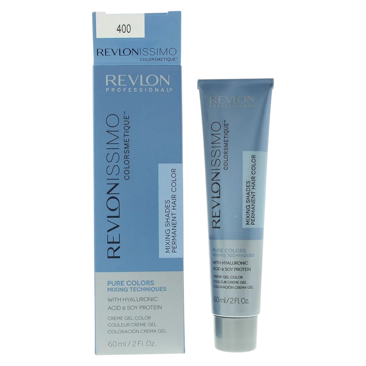 Revlon, Revlonissimo Colorsmetique, Hyaluronic Acid, Hair Colouring Pigment, 400 Orange, 60 ml - Feel You