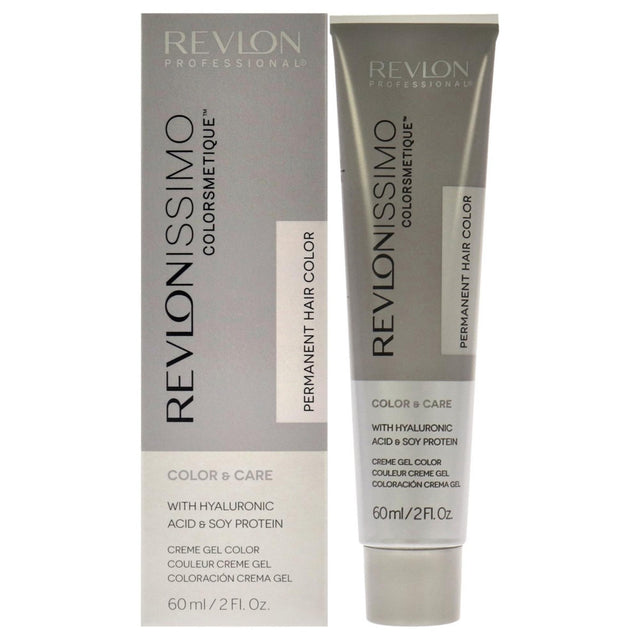 Revlon, Revlonissimo Colorsmetique, Hyaluronic Acid, Permanent Hair Dye, 8.21 Light Iridescent Ash Blonde, 60 ml - Feel You