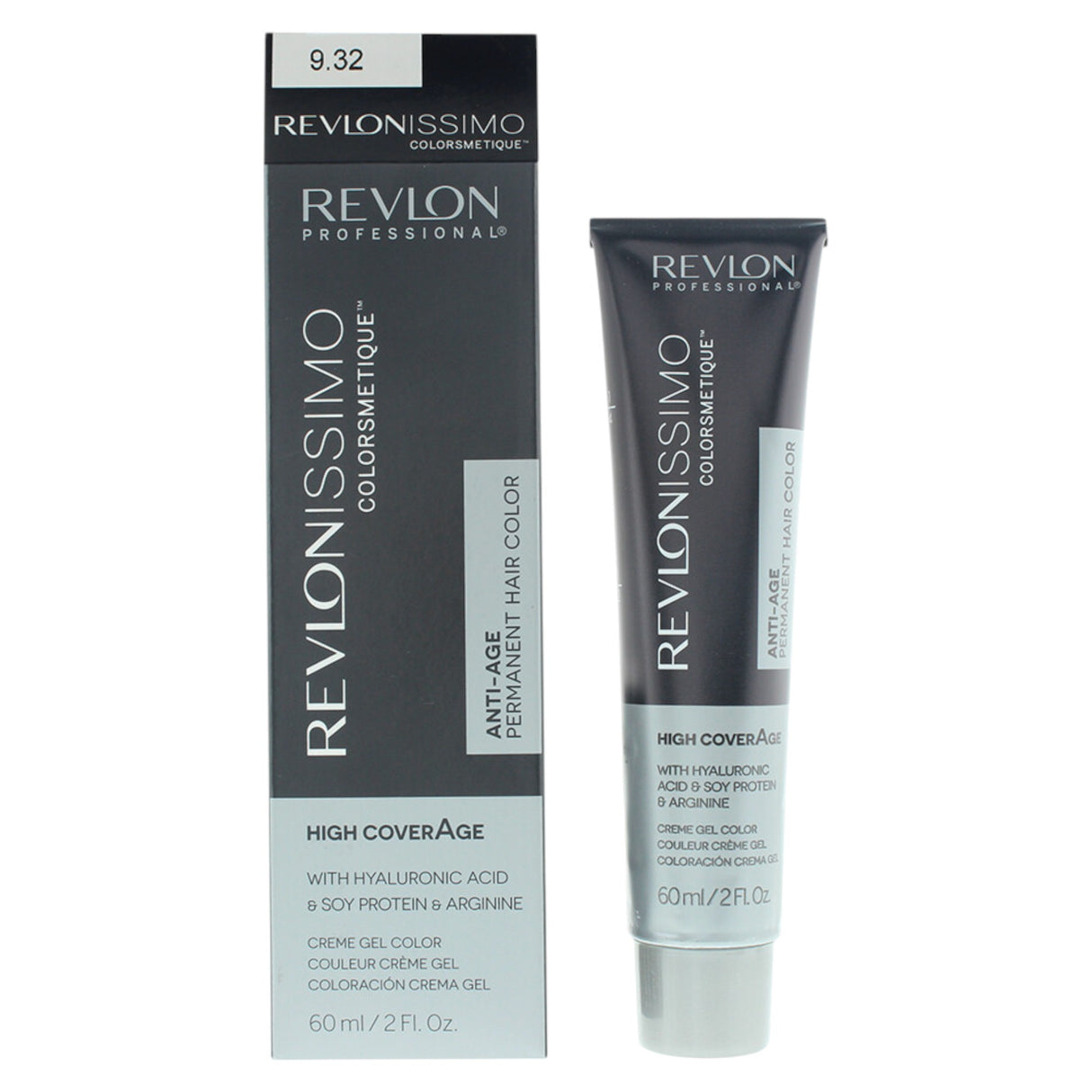 Revlon, Revlonissimo Colorsmetique, Nourishing, Permanent Hair Dye, 9.32 Very Light Golden Pearl Blonde, 60 ml - Feel You