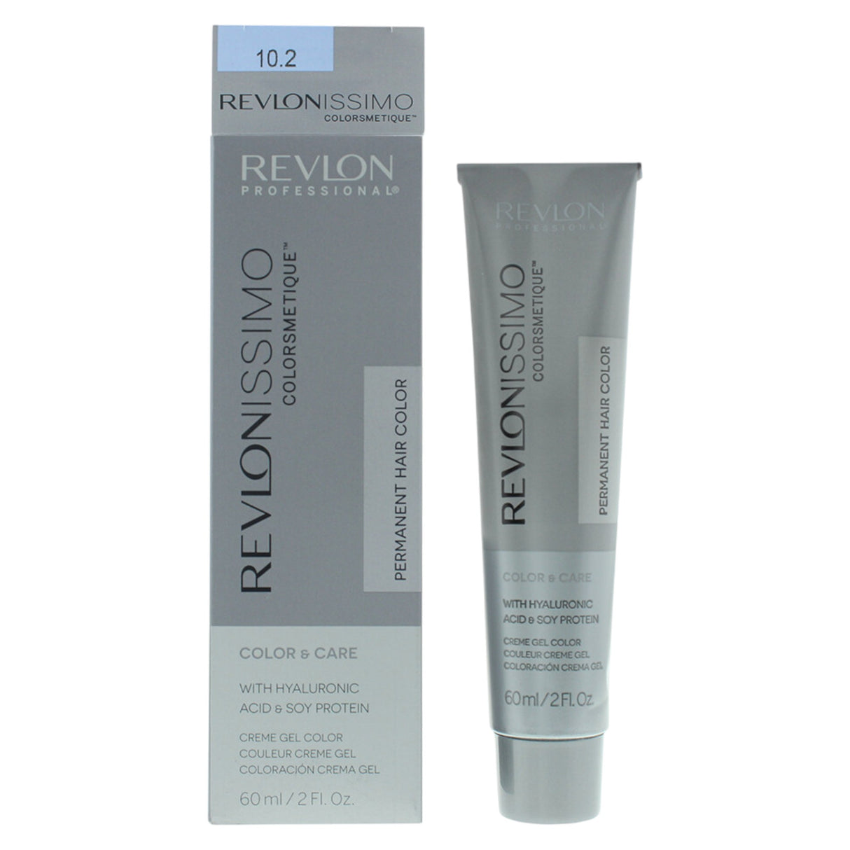 Revlon, Revlonissimo Colorsmetique, Permanent Hair Dye, 10.2 10.2 Pale Iridescent Blonde, 60 ml - Feel You