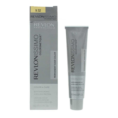 Revlon, Revlonissimo Colorsmetique, Permanent Hair Dye, 9.32 Very Light Golden Pearl Blonde, 60 ml - Feel You