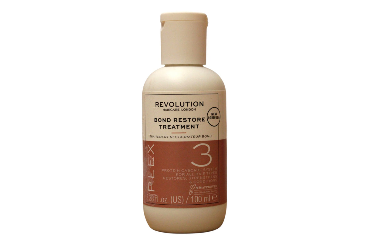 Revolution Haircare, Bond Plex 3, Hair Treatment Conditioner, Restorative, All Hair Types, 100 ml - Feel You