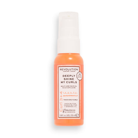 Revolution Haircare - Curl 3+4 Deeply Shine My Curls Multi-Use Hair Oil - 50ml - Feel You