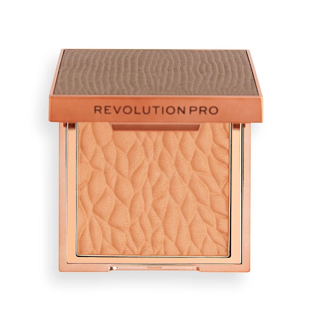 Revolution Pro, Bahaia Sculpting Bronzer, Cocoa, Moisturizing, Bronzer Compact Powder, Fair, 8 g - Feel You