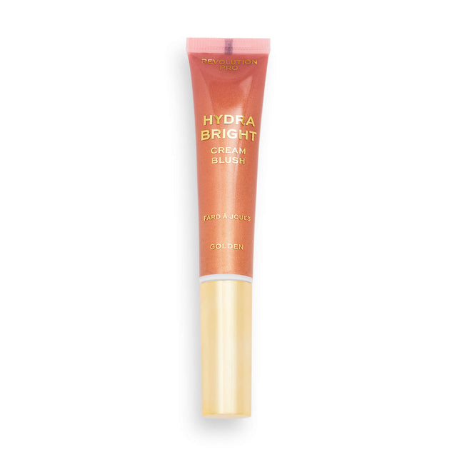 Revolution Pro, Hydra Bright, Vegan, Dewy, Cream Blush, Golden, 12 ml - Feel You
