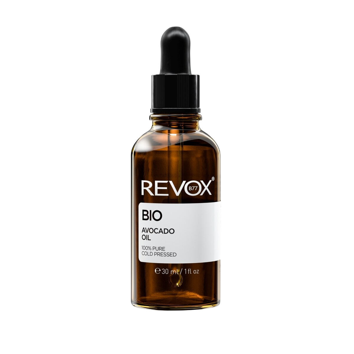Revox B77, Bio, Avocado, Nourishing, Oil, For Face, Body & Hair, 30 ml - Feel You