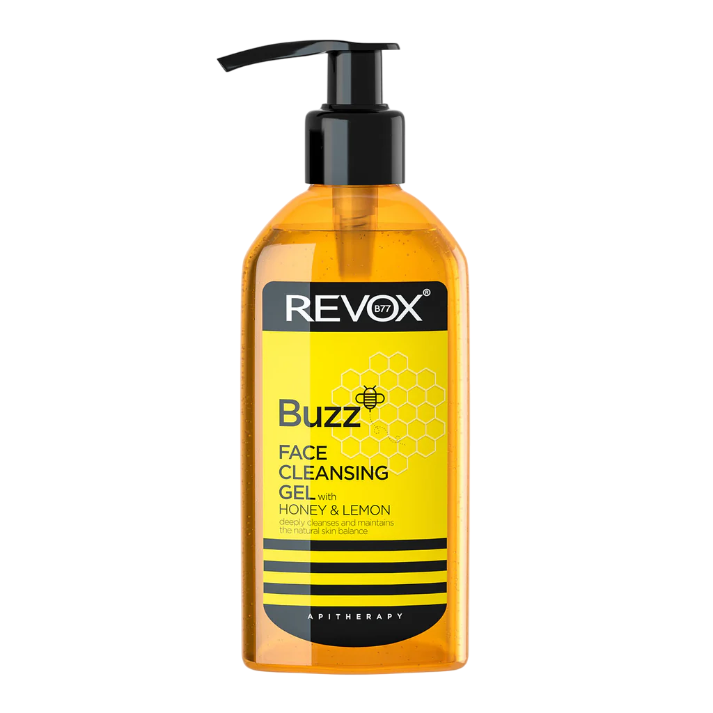 Revox B77, Buzz, Honey & Lemon, Energising, Cleansing Gel, For Face, 180 ml - Feel You