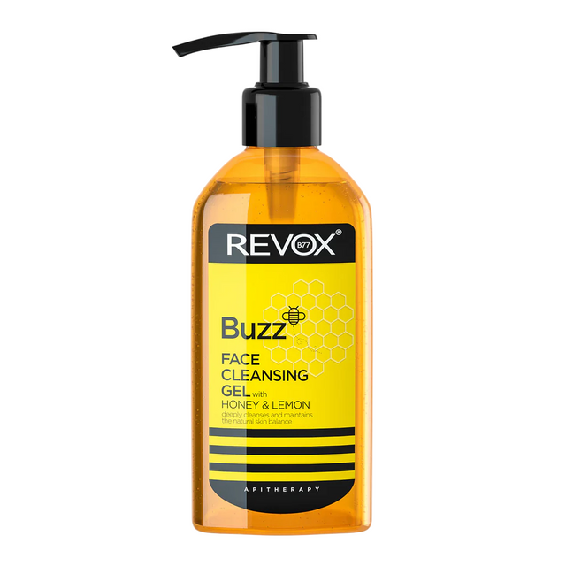 Revox B77, Buzz, Honey & Lemon, Energising, Cleansing Gel, For Face, 180 ml - Feel You