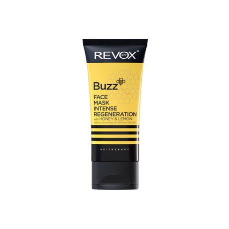 Revox B77, Buzz, Honey & Lemon, Regenerating, Cream Mask, For Face, 65 ml - Feel You