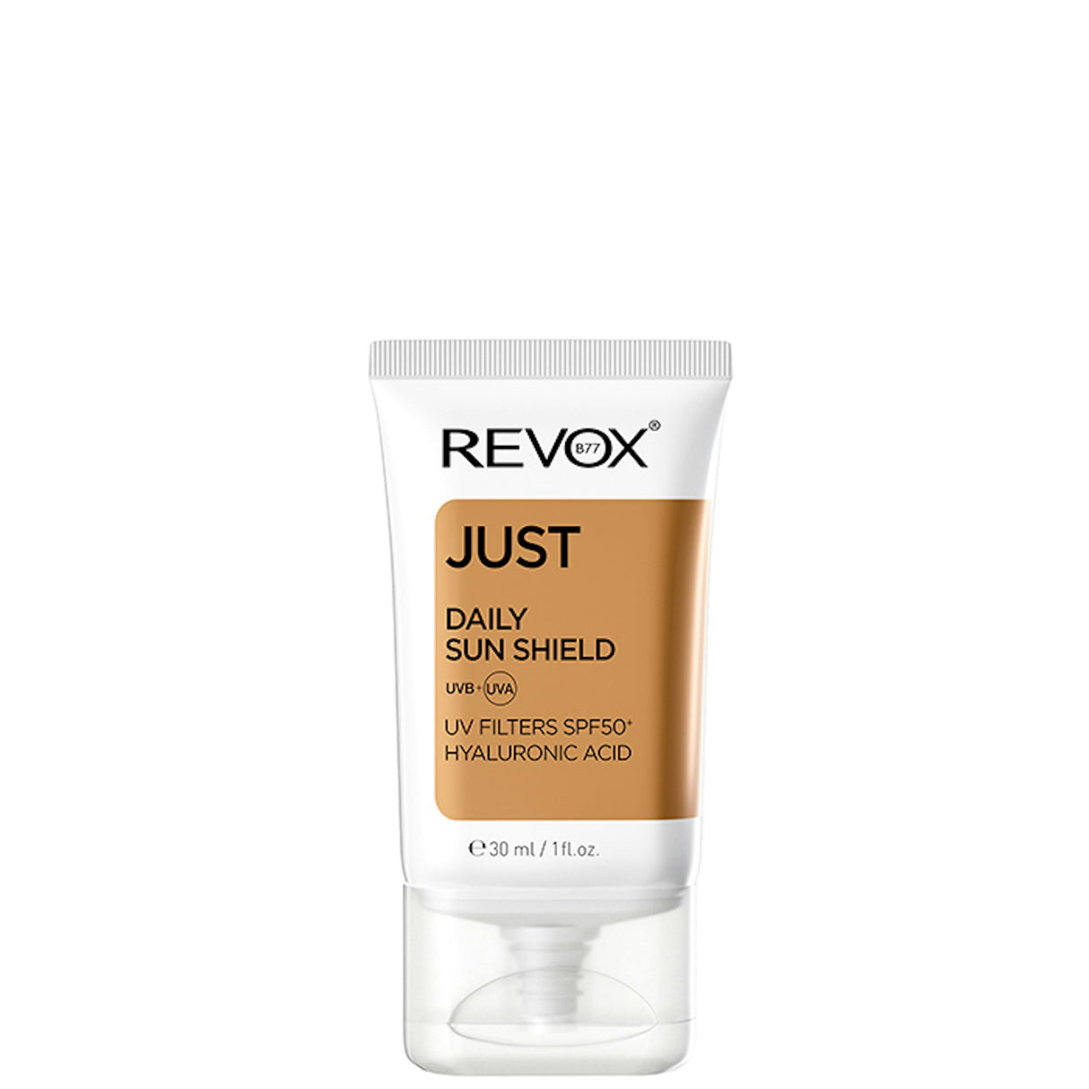 Revox B77, Just Daily Sun Shield, Dehydration, Sunscreen Cream, For Face, 50+, 30 ml *Tester - Feel You