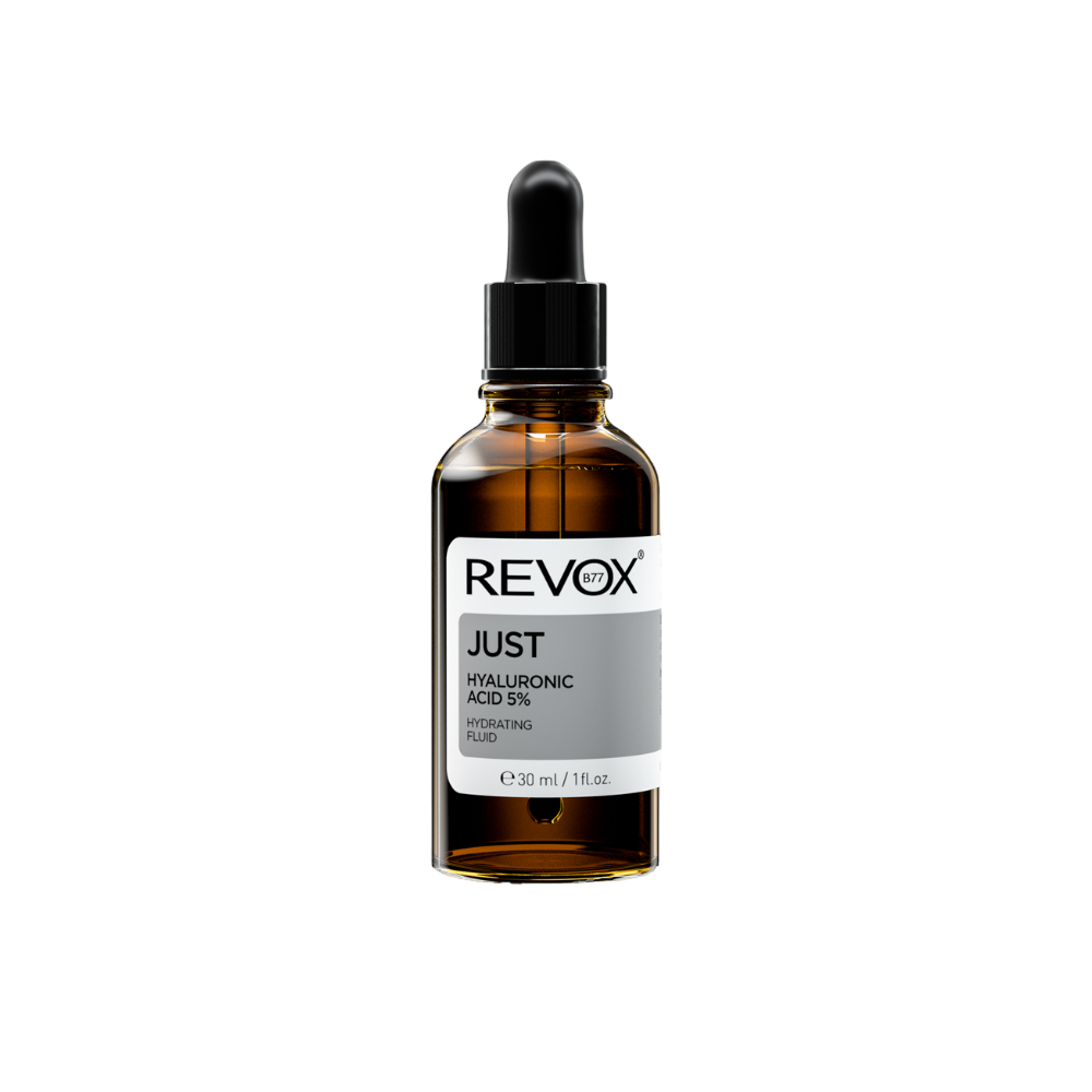Revox B77, Just, Hyaluronic Acid 5%, Hydrating, Fluid, For Face, 30 ml - Feel You