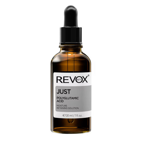 Revox B77, Just, Polyglutamic Acid, Moisturizing, Serum, For Face & Neck, 30 ml - Feel You