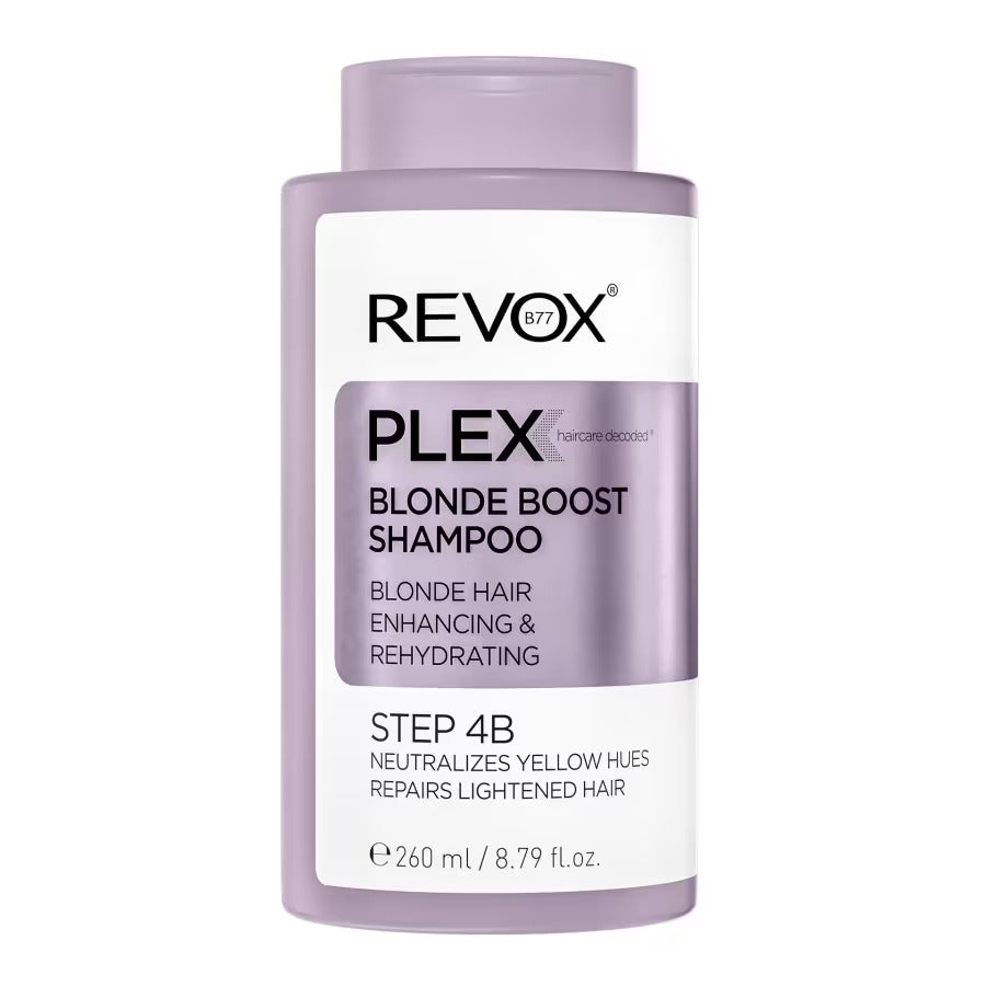 Revox B77, Plex Step 4B, Hair Shampoo, For Neutralisation Of Yellow Tones, 260 ml - Feel You