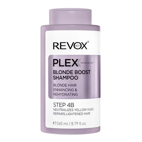 Revox B77, Plex Step 4B, Hair Shampoo, For Neutralisation Of Yellow Tones, 260 ml - Feel You