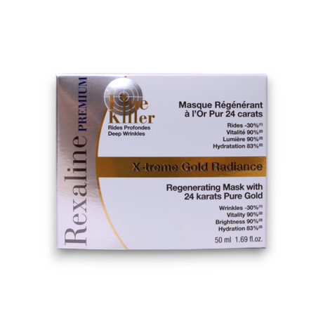 Rexaline, Line Killer X-Treme, Gold, Regenerating, Cream Mask, For Face, 50 ml - Feel You