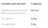 Rhodiola 500 mg - 60 капсули - Feel You