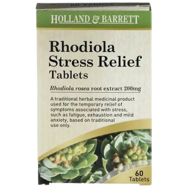 Rhodiola Stress Relief 200 mg - 60 Таблетки - Feel You