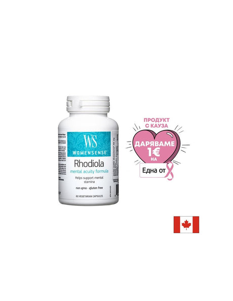 Rhodiola WomenSense®/ Златен корен 500 mg x 60 капсули - Feel You