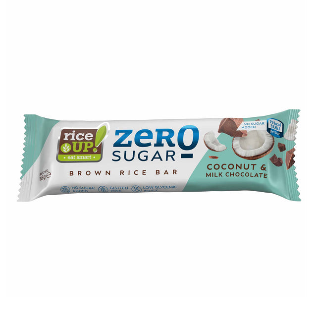 RiceUP! ZERO SUGAR - Оризов бар 18 g - Feel You