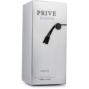 Riiffs Perfumes - Prive Platinum EDP - 100ml - Feel You