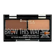 Rimmel - Brow This Way Sculpting Kit - Set for the perfect eyebrow 2.4 grams - Feel You