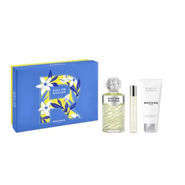 Rochas Eau De Rochas Eau De Toilette Spray 100ml Set 3 Pieces - Feel You