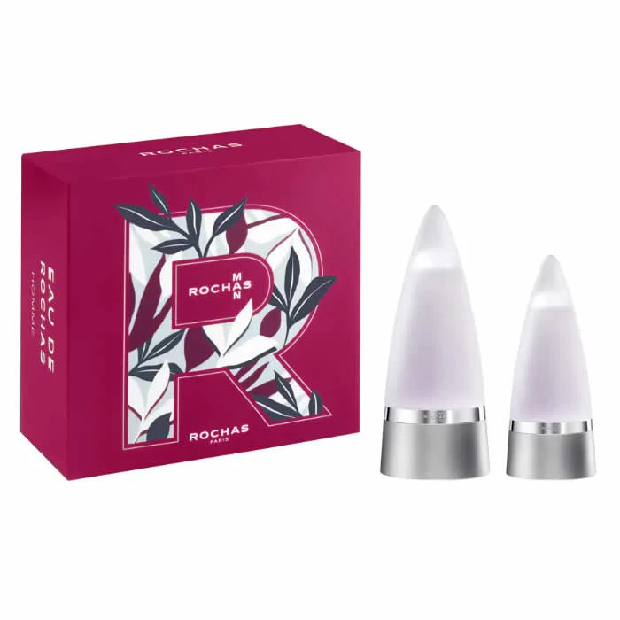 Rochas Man Eau De Toilette Spray 100ml Set 2 Pieces - Feel You