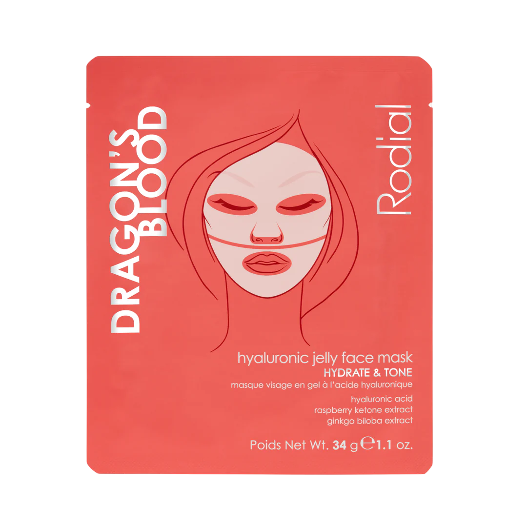 Rodial, Dragon's Blood, Hydrogel, Hydrating, Sheet Mask, For Face, 34 g - Feel You