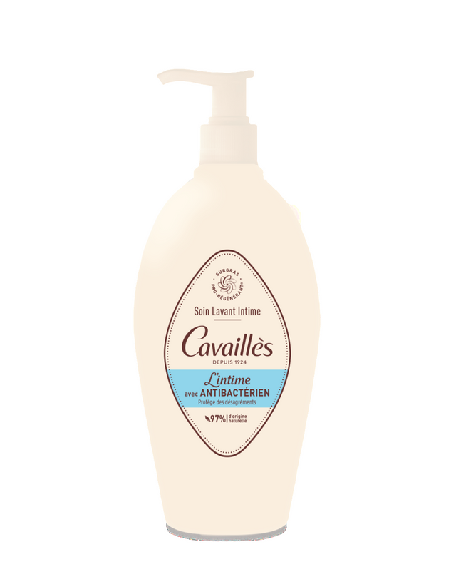 Roge Cavailles, Antibacterial Intimate, Natural Ingredients, Intimate Wash Gel, 250 ml - Feel You