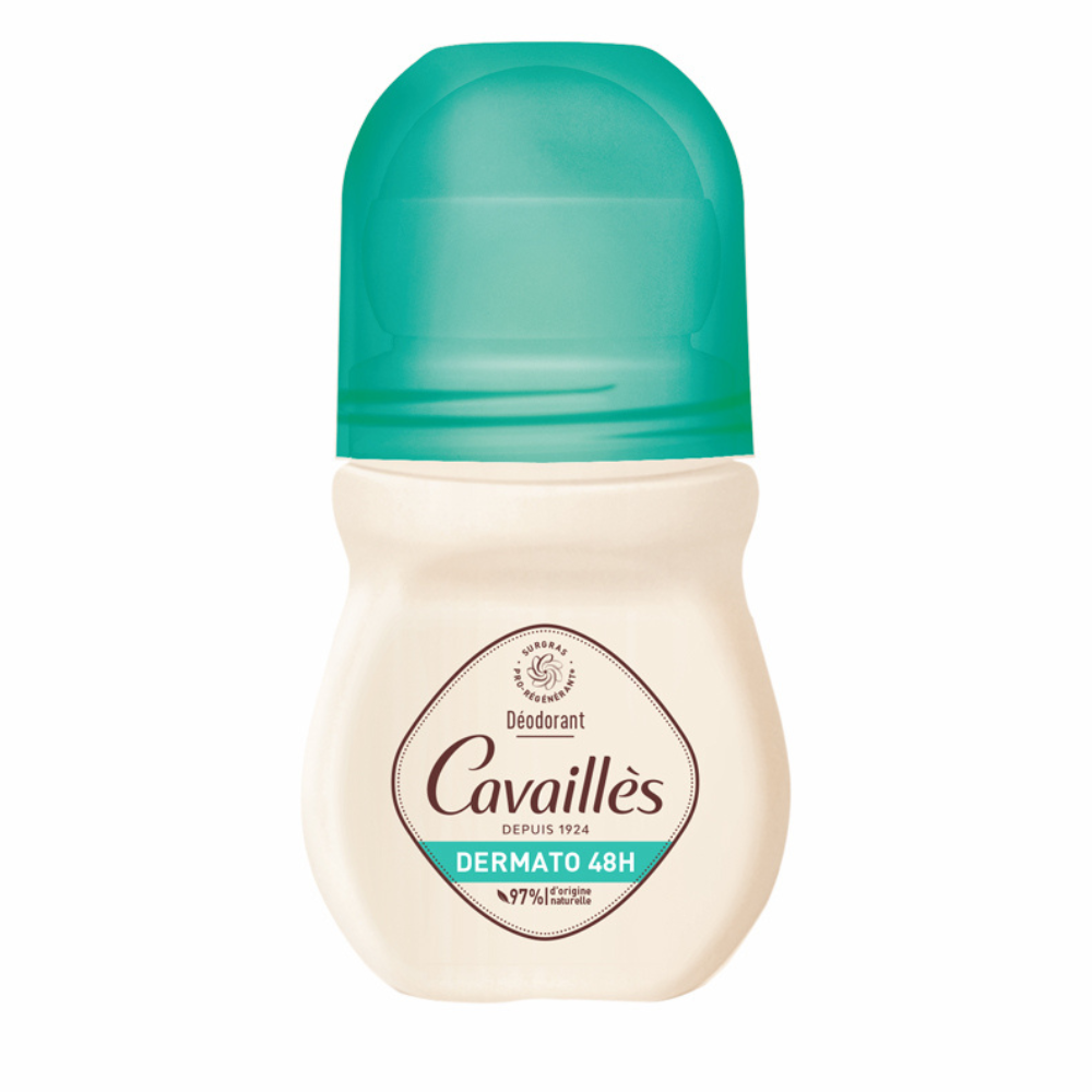 Roge Cavailles, Dermato, Natural Ingredients, 48h Protection, Deodorant Roll-On, For Women, 50 ml - Feel You