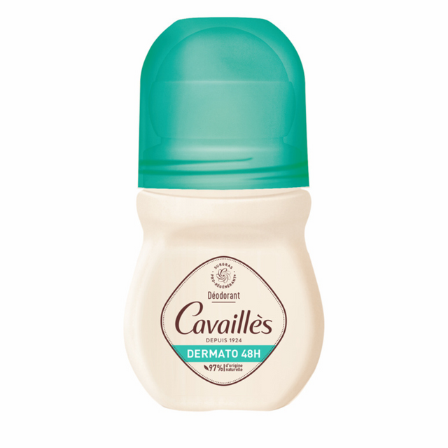 Roge Cavailles, Dermato, Natural Ingredients, 48h Protection, Deodorant Roll-On, For Women, 50 ml - Feel You