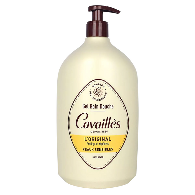 Roge Cavailles, L'Original, Regenerating, Shower Gel, For Sensitive Skin, 1000 ml - Feel You