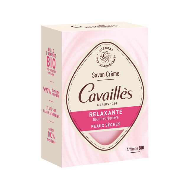 Roge Cavailles, Pro-Regenerating, Almond, Nourishes & Repairs, Soap Bar, 100 g - Feel You