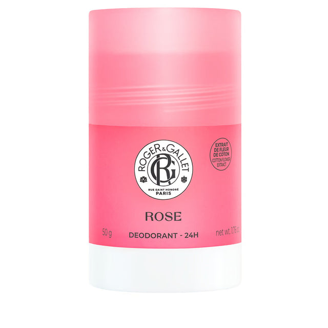 Roger & Gallet, Rose, 24h Protection, Deodorant Stick, For Women, 50 g - Feel You