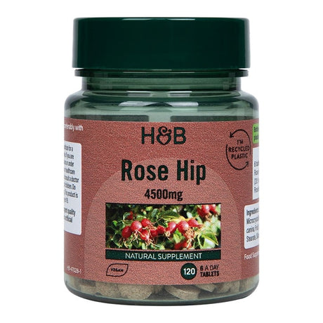 Екстракт от шипки (Rose Hip) 750 mg 120 таблетки, H&B - Feel You