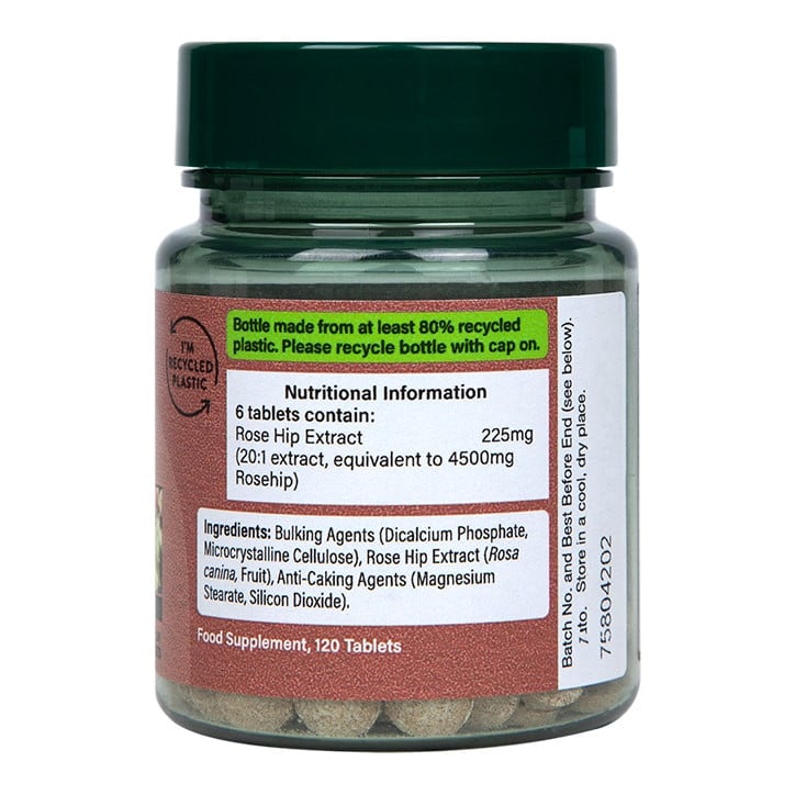 Екстракт от шипки (Rose Hip) 750 mg 120 таблетки, H&B - Feel You