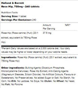 Rose Hip 750 mg - 240 Таблетки - Feel You