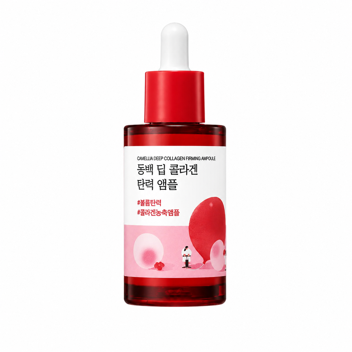 Round Lab - Camellia Deep Collagen Firming Ampoule, 30ml - Feel You
